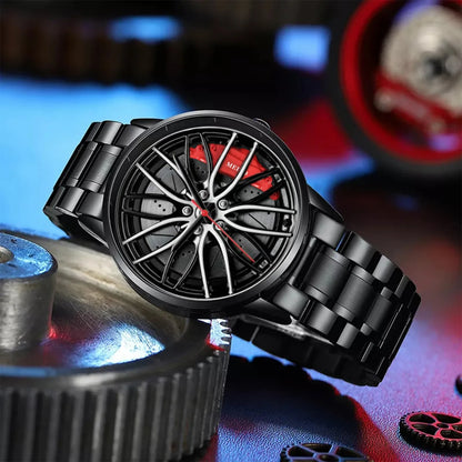 Stainless Sport Car Watch